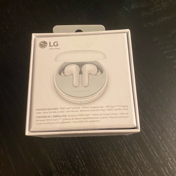 LG UV Nano Wireless Headphone Earbuds - Picture 6 of 8